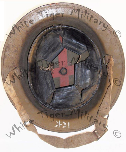 White Tiger Military - Captured British Mark II Helmet Sideview